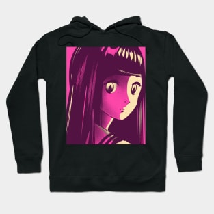 Shy Anime Girl Hoodie